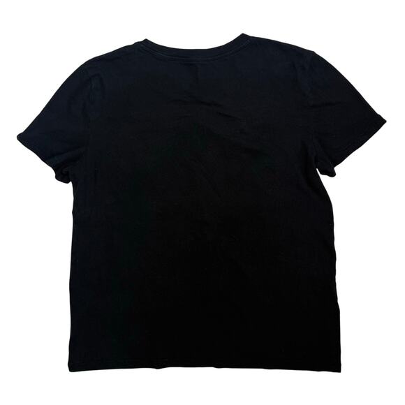 Gap Black & Gold Graphic T-Shirt Womens Size Medium Tall - Picture 2 of 6